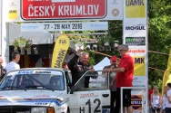 Rallye Český Krumlov: Dojezd historiků do cíle
